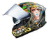 CASCO FORCE VALKYERI AZUL GRIS BRILLANTE